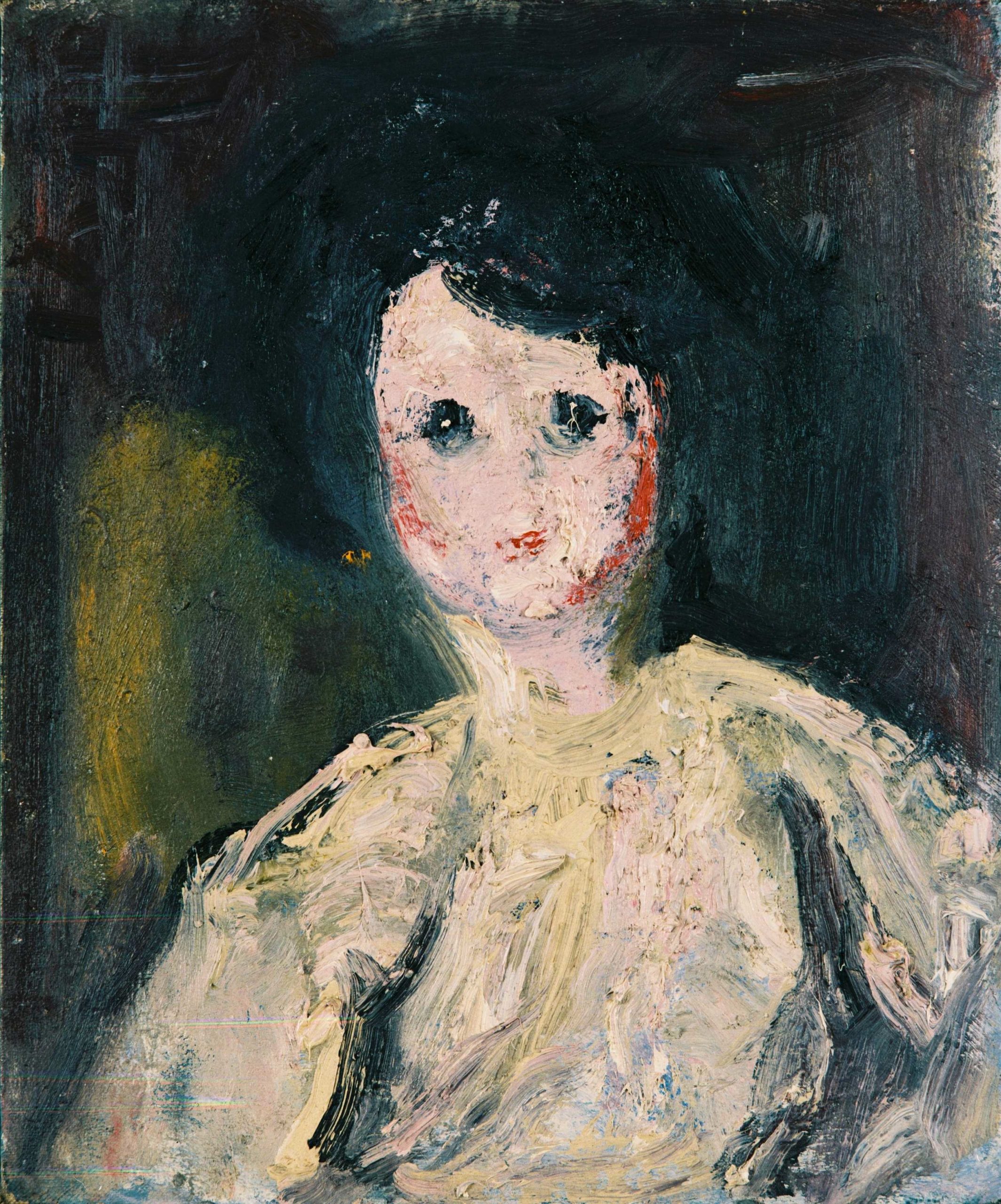 Emilie Charmy Autoportrait circa 1965. Huile sur carton. 55 x 46  cm Coll. Privée