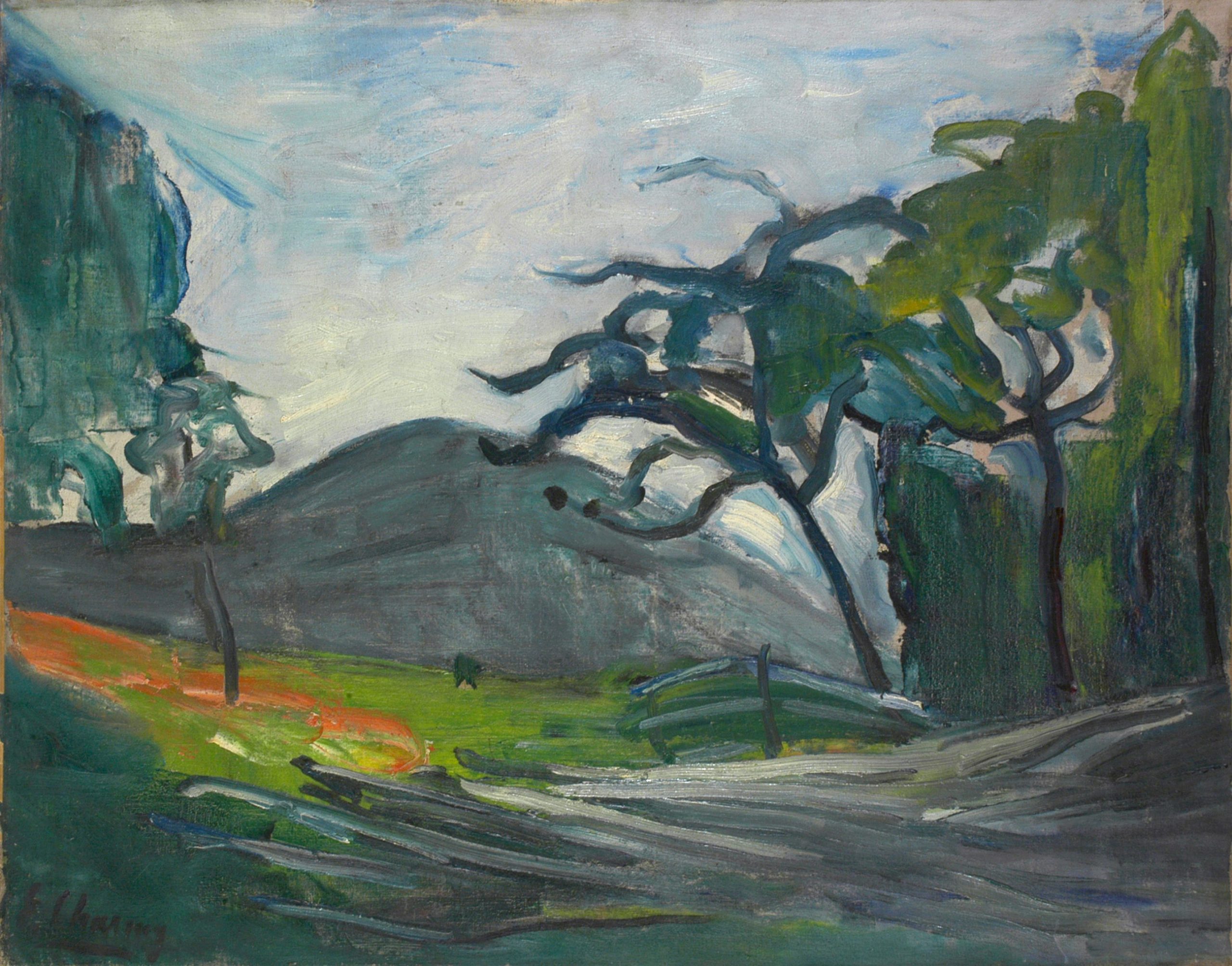 Émilie Charmy Marnat circa 1912 Huile sur toile 60 x 73 cm Coll. Privée